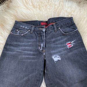 Two for the price of one Hugo Boss and True Religion flare vintage jeans